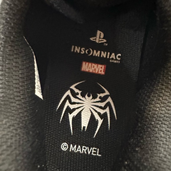 Adidas | RARE Impact FLX 2 TF “Venom” Black Colorway Spider-man Sneakers Sz 10.5 - Picture 13 of 14